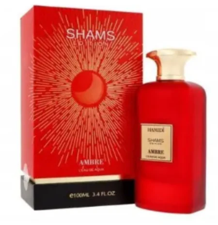 Shams Edition Ambre L`eau Aqua 100 ML Unisex - Hamidi (Inspirado en Amber Absolute) - Image 2