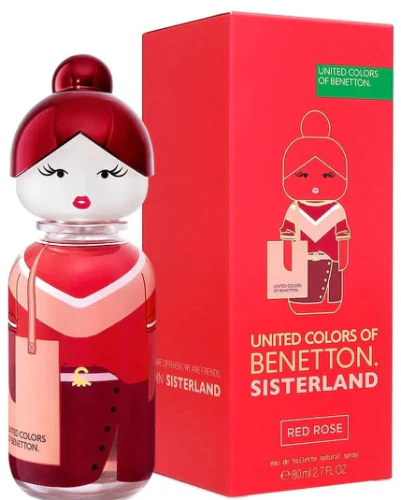 Sisterland Red Rose EDT 80 ML - Benetton