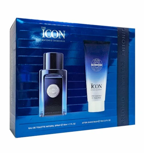 The Icon EDT 50 ML + After Shave 75 ML  Estuche - Antonio Banderas