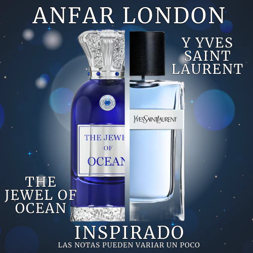 The Jewel of Ocean Extrait de Parfum 100 ML For Men - Anfar London - (Inspirado en Y)