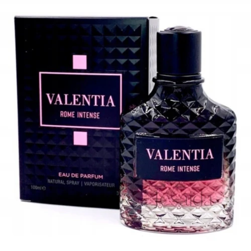Valentia Rome Intense EDP 100 ML Unisex - Fragrance World - (Inspirado en Valentino Uomo Born In Roma Intense) - Image 2