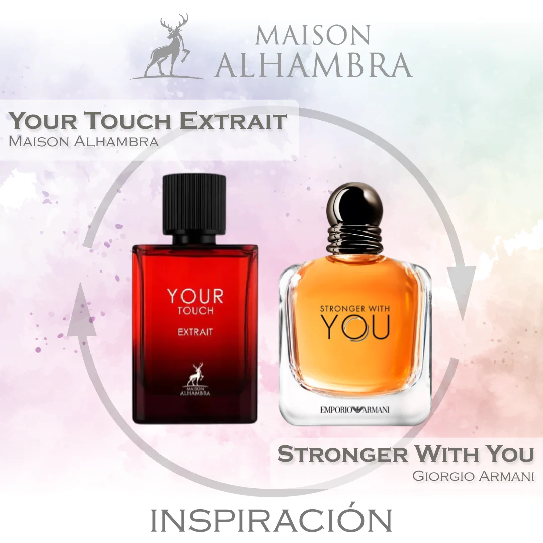 Your Touch Extrait EDP 100 ML - Maison Alhambra (Inspirado en Stronger With You).